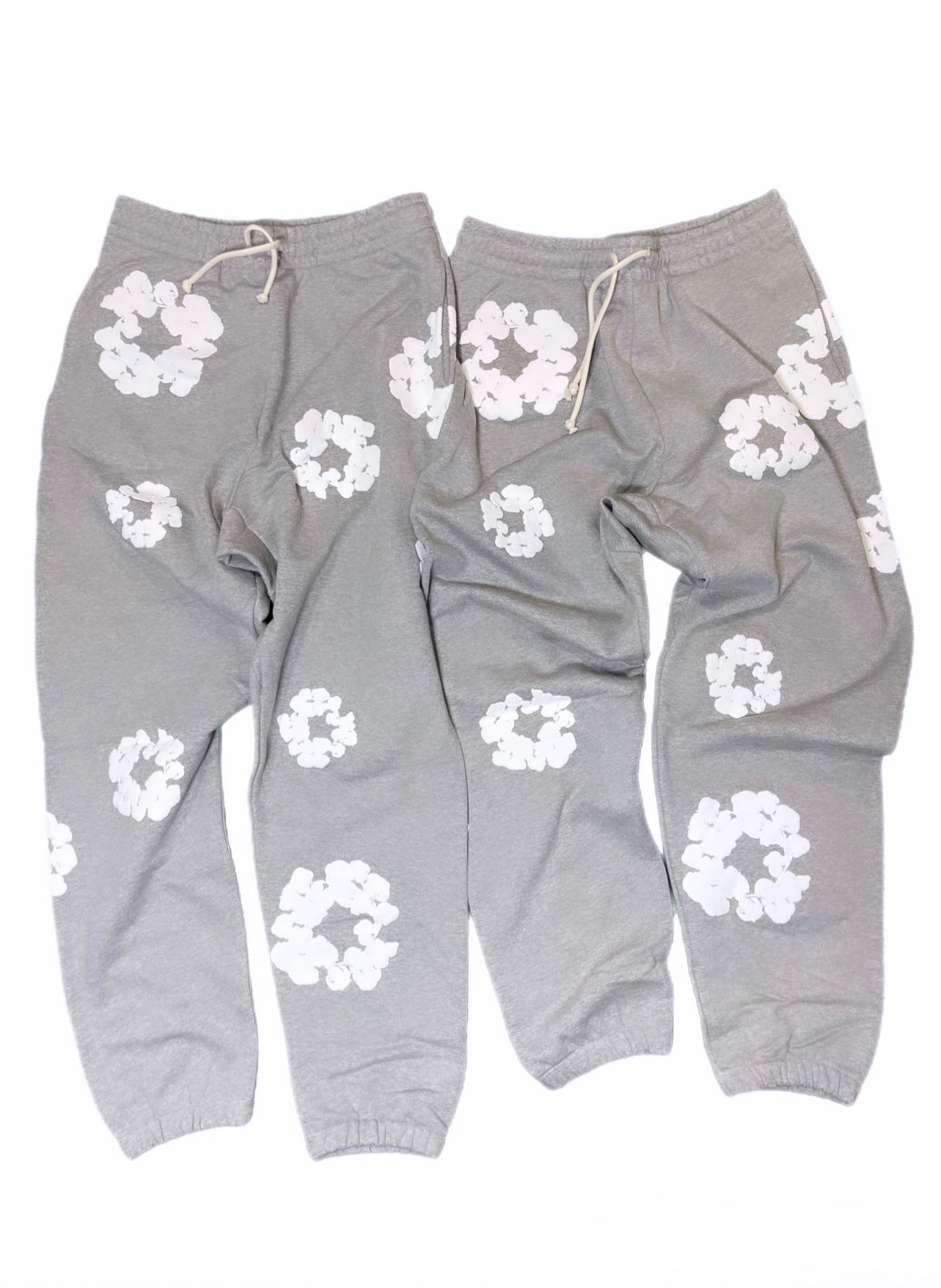 Denim Tears Cotton Wreath Sweatpants Gray