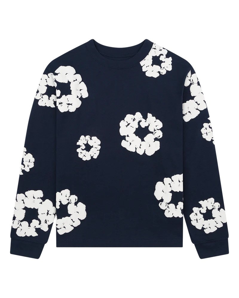 Denim Tears All Over Wreath Long Sleeve