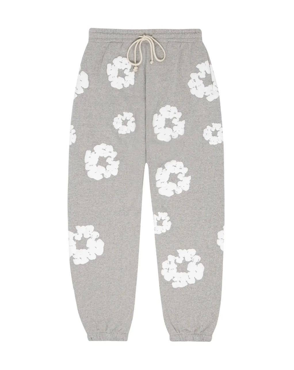 Denim Tears Cotton Wreath Sweatpants Gray