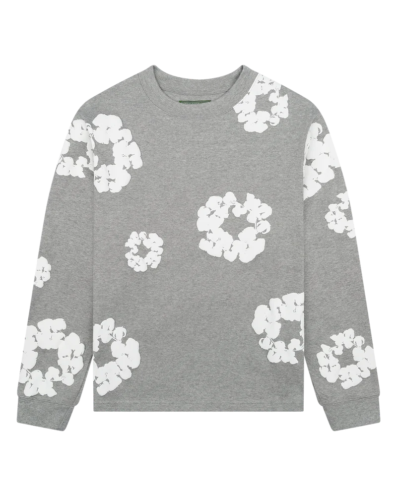 Denim Tears All Over Wreath Long Sleeve