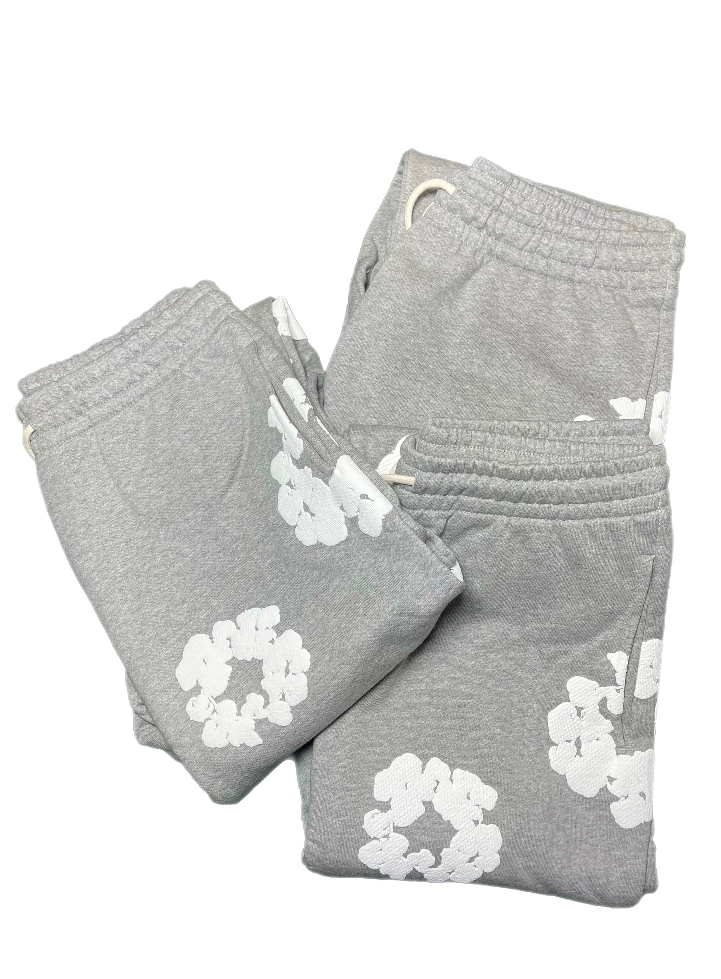 Denim Tears Cotton Wreath Sweatpants Gray