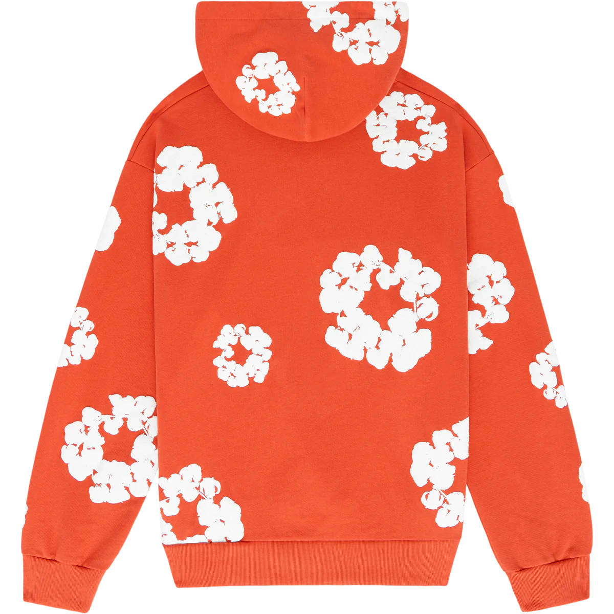 Denim Tears Cotton Wreath Orange Hoodie