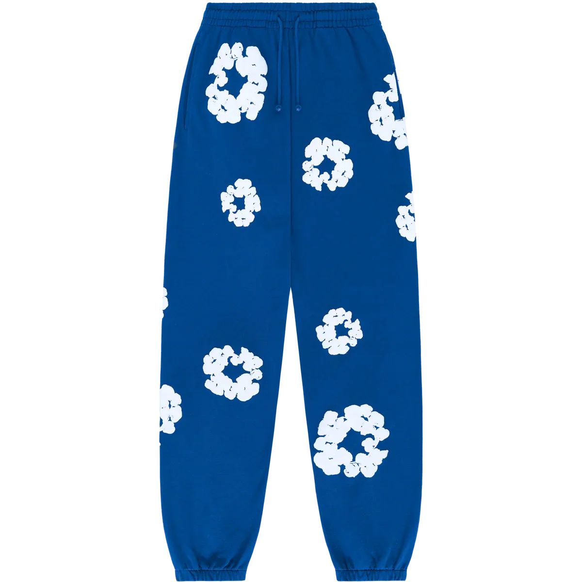 Denim Tears Cotton Wreath Blue Sweatpants