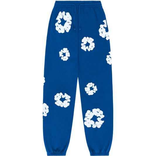 Denim Tears Cotton Wreath Blue Sweatpants