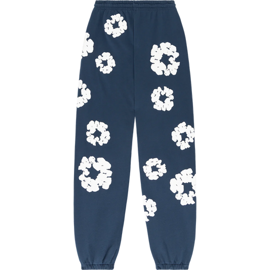 Denim Tears Cotton Wreath Navy Sweatpants