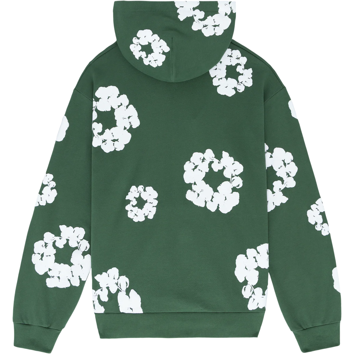 Denim Tears Cotton Wreath Green Hoodie