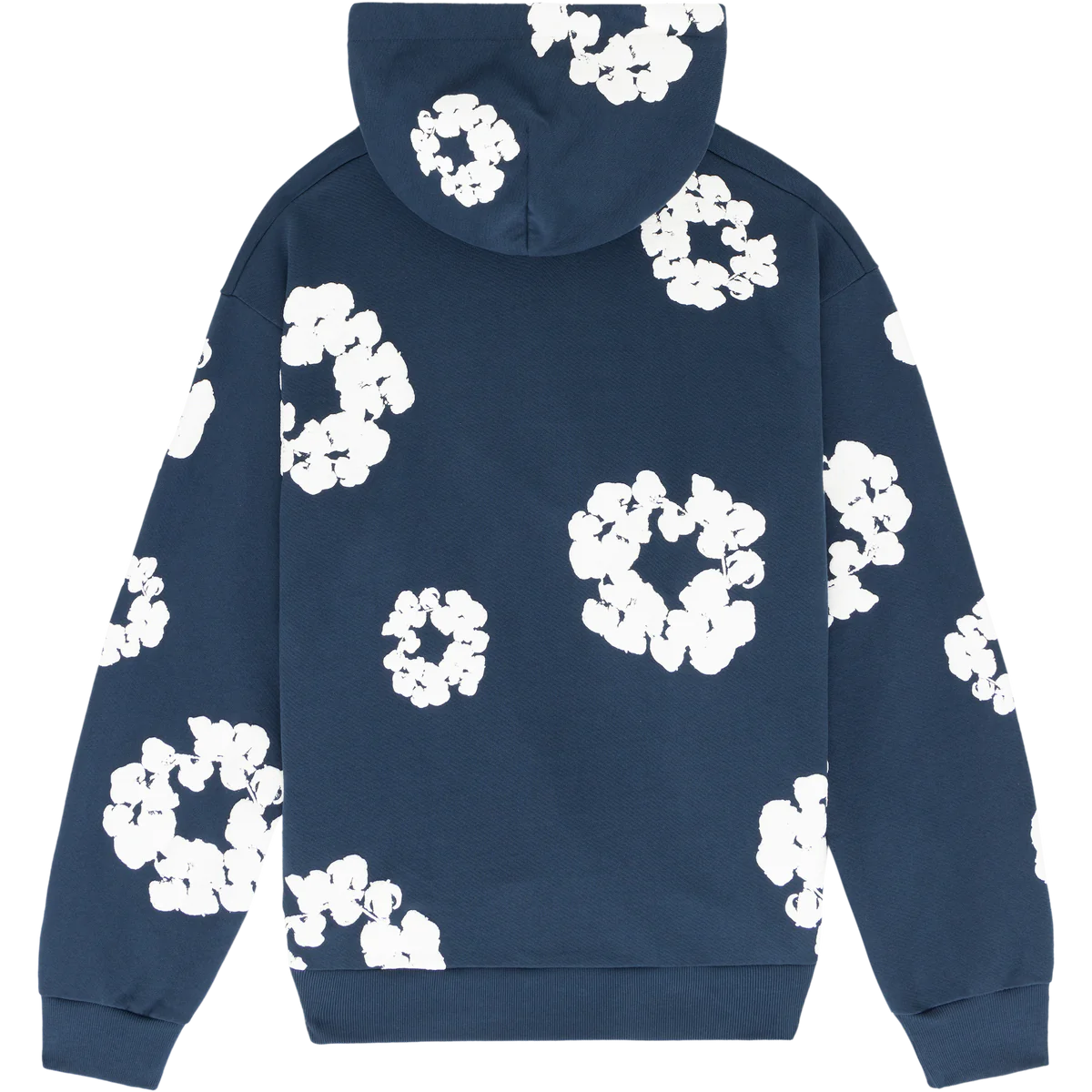 Denim Tears Cotton Wreath Navy Hoodie