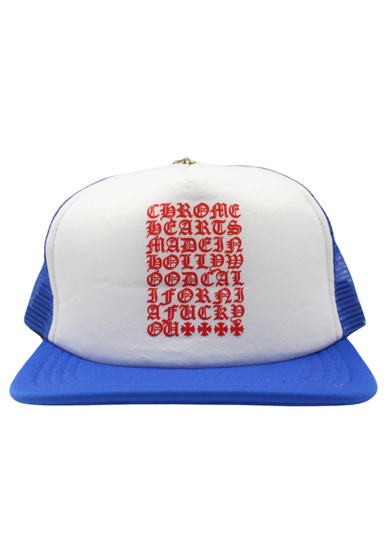 Chrome Hearts Eyechart Trucker Hat