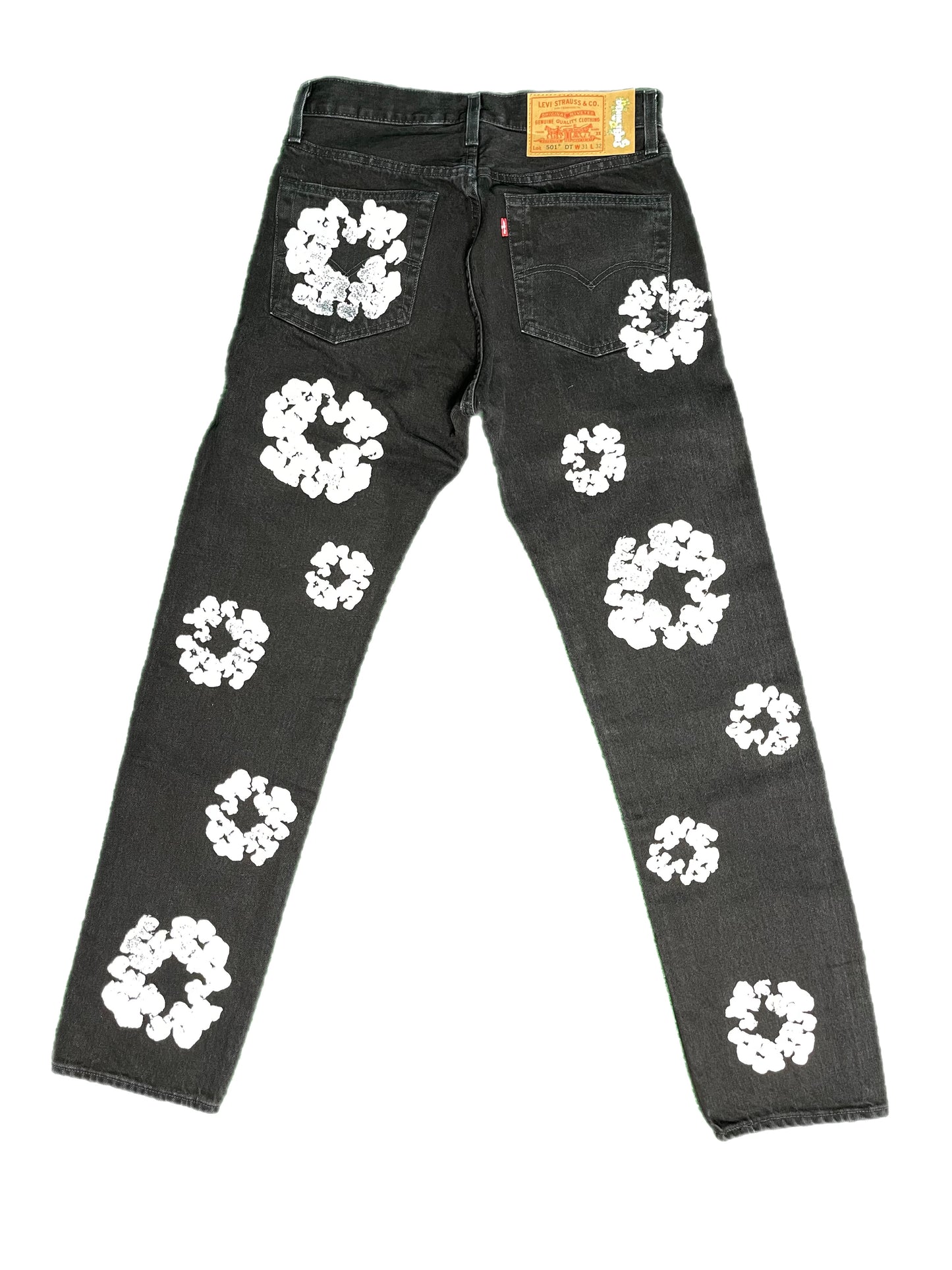 Denim Tears Cotton Wreath Jeans Black